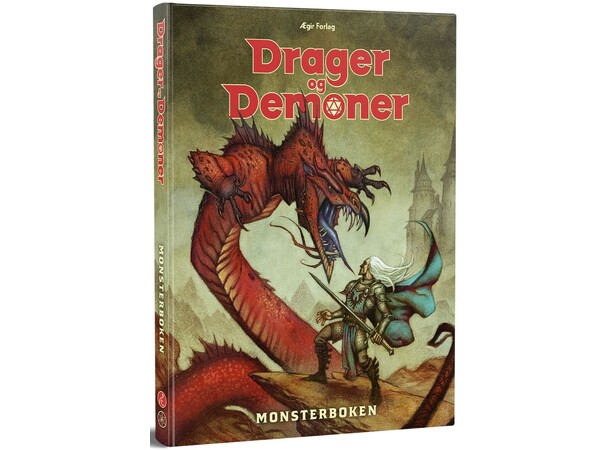 Drager og Demoner Monsterboken Norsk utgave 